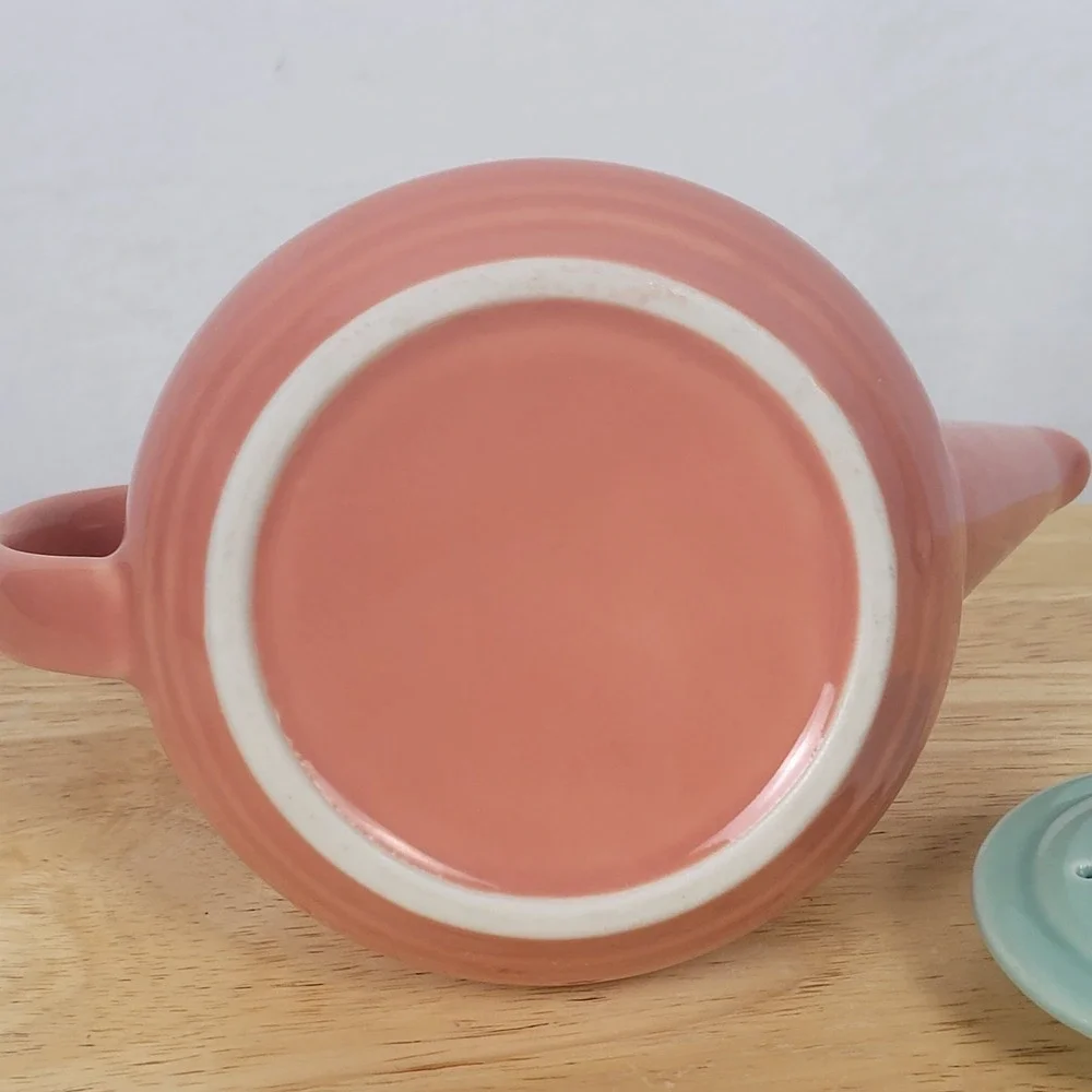 Vintage 80s Lindt Stymeist Colorways Creamer Japan Ceramic Mini Teapot & Lid